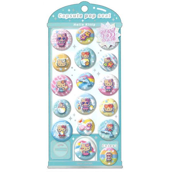 サンリオキャラクターズ カプセルポップシール カミオジャパン Sanrio