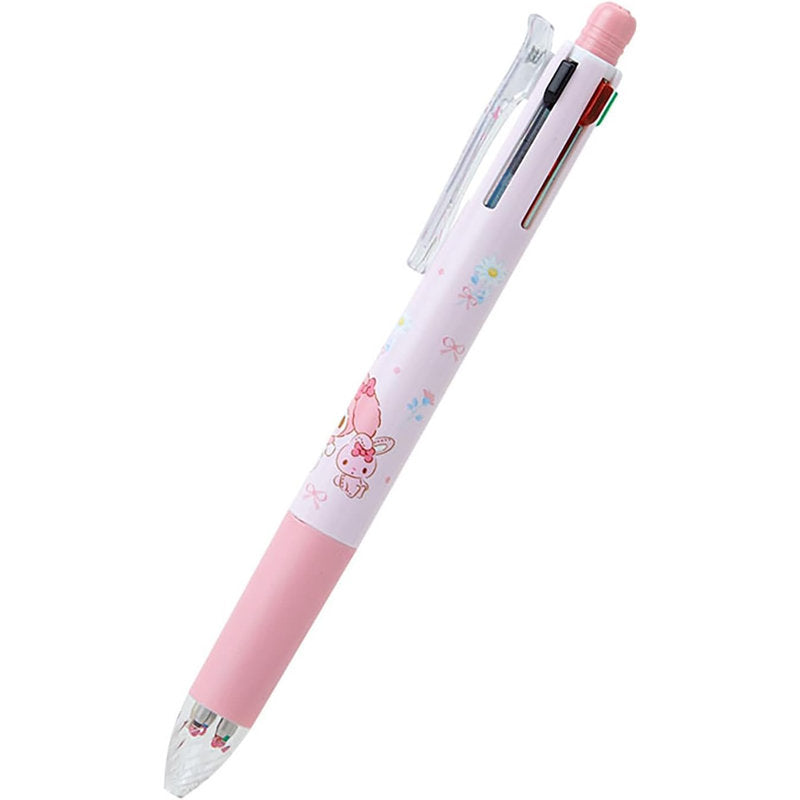 サンリオ サラサマルチ 4色ボールペン+シャープペンシル ゼブラ 多機能