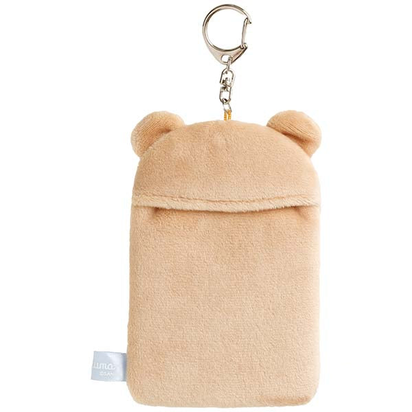 サンエックス リラックマ ふわふわフォトキーホルダー お空のくるりんわたあめ 裏面