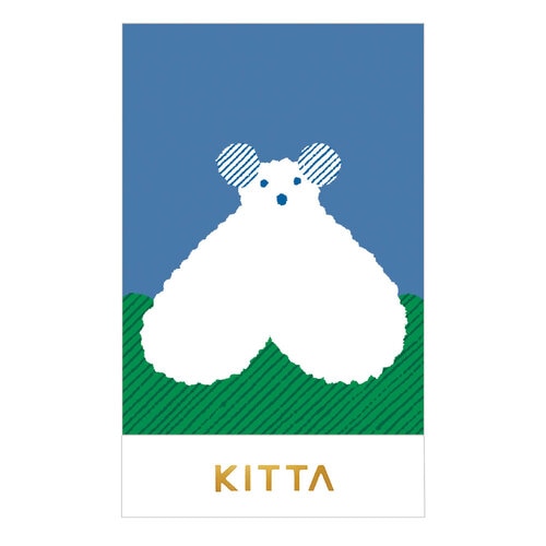 King Jim Easy-to-carry Masking Tape Washi Tape HITOTOKI KITTA BASIC