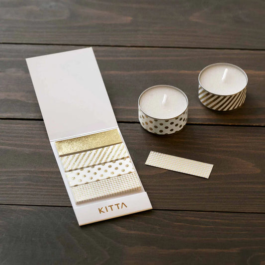 King Jim Easy-to-carry Masking Tape Washi Tape HITOTOKI KITTA BASIC