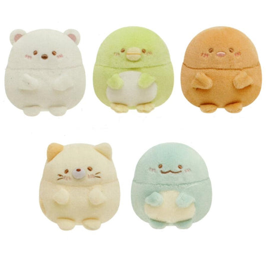 San-X すみっコぐらし てのりぽっちゃりほにゃぐるみ 5種セット
