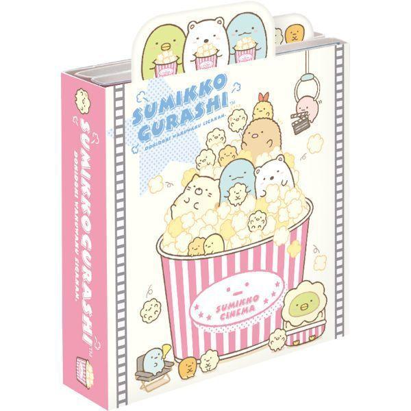 サンエックス すみっコぐらし パタ2パタメモ どきどきわくわく映画館 アイボリー