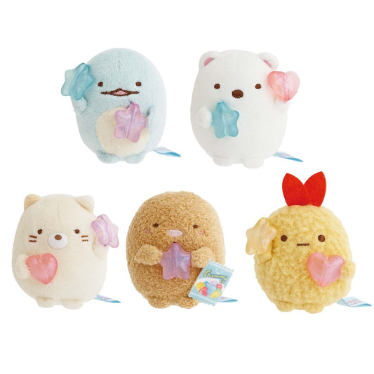 5種セット サンエックス すみっコぐらし てのりぬいぐるみ グミグミパーティー MV59701