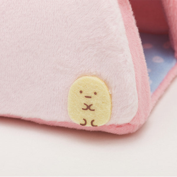 サンエックス すみっコぐらし てのりぬいぐるみ テント ピンク
